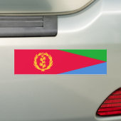 Eritrea Flag Bumpersticker (Op auto)