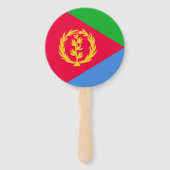 Eritrea Flag Handwaaier (Achterkant)