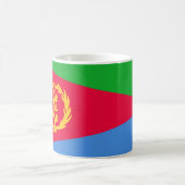 Eritrea Flag Koffiemok (Center)