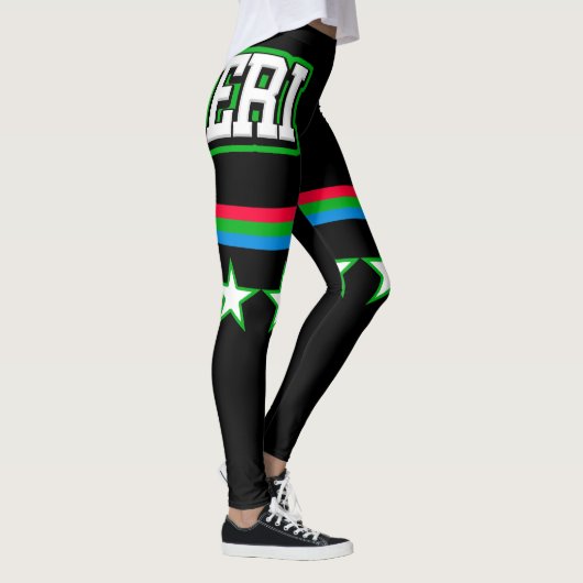 Eritrea Flag Leggings (Rechts)