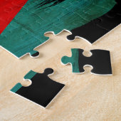 Eritrea Flag Legpuzzel (Zijkant)