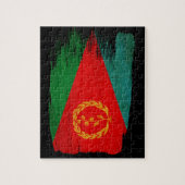 Eritrea Flag Legpuzzel (Verticaal)