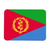 Eritrea Flag Magneet (Horizontaal)
