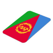 Eritrea Flag Magneet (Linkerzijde)