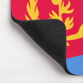 Eritrea Flag Muismat (Hoek)