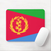Eritrea Flag Muismat (Met muis)
