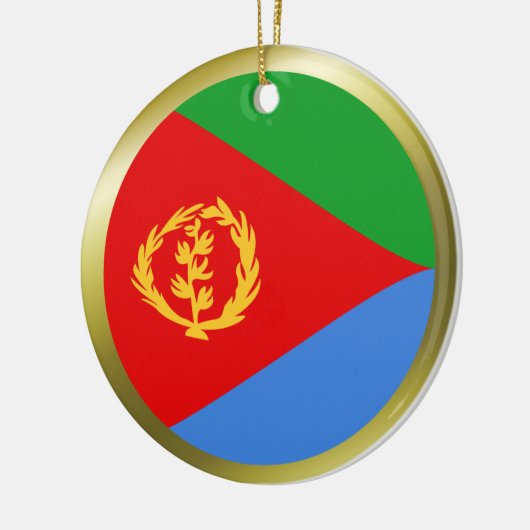 Eritrea Flag Ornament (Links)