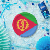 Eritrea Flag Papieren Bordje (Feest)