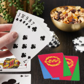 Eritrea Flag Pokerkaarten (Insitu)