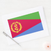 Eritrea Flag Rechthoekige Sticker (Envelop)