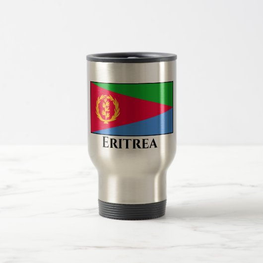Eritrea Flag Reisbeker (Center)