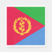 Eritrea Flag Servet (Voorkant)