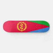 Eritrea Flag Skateboard (Horizontaal)