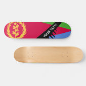Eritrea Flag Skateboard (Horizontaal)