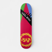 Eritrea Flag Skateboard (Voorkant)