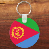 Eritrea Flag Sleutelhanger (Voorkant)