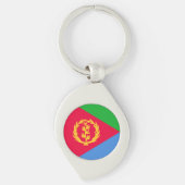 Eritrea Flag Sleutelhanger (Voorkant)