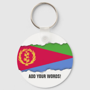 Eritrea Flag Sleutelhanger