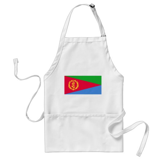 Eritrea Flag Standaard Schort (Voorkant)
