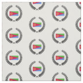 Eritrea Flag Stof (Swatch)