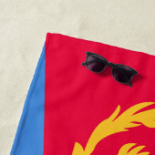 Eritrea Flag Strandlaken (In situ)