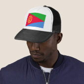 Eritrea Flag Trucker Pet (In situ)