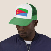 Eritrea Flag Trucker Pet (In situ)