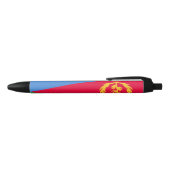 Eritrea Flag Zwarte Inkt Pen (Bovenkant)