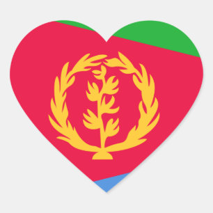 eritrea hart sticker