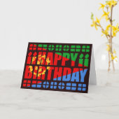 Eritrea Kaart Verjaardag (Gele Bloem)