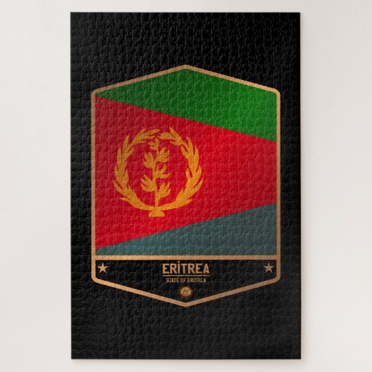 Eritrea Legpuzzel (Verticaal)