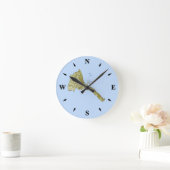 Eritrea Map Clock Ronde Klok (Huis)
