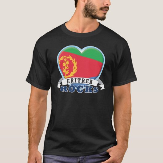 Eritrea Rocks T-shirt (Voorkant)