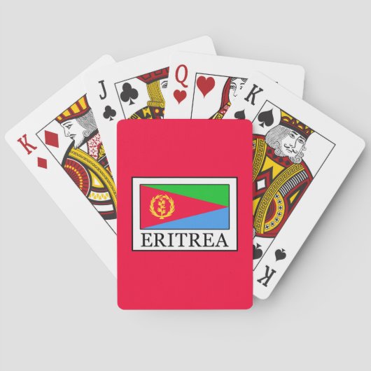 Eritrea Speelkaarten (Achterkant)