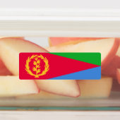 Eritrea Vlag Labels (Aangebracht)