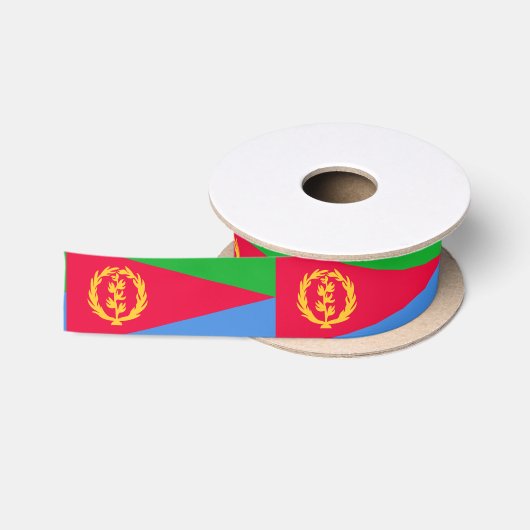 Eritrea Vlag Lint (Spoel)