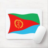 Eritrea Vlag Muismat (Met muis)