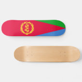 Eritrea Vlag Skateboard (Horizontaal)