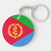 Eritrea Vlag Sleutelhanger (Achterkant)
