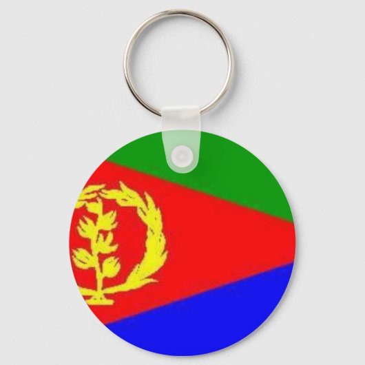 eritrea vlag sleutelhanger (Voorkant)