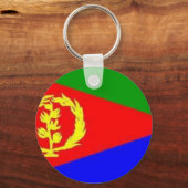 eritrea vlag sleutelhanger (Voorkant)