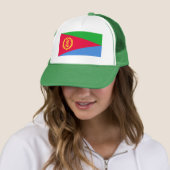 Eritrea Vlag Trucker Pet (In situ)