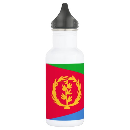 Eritrea Vlag Waterfles (Links)
