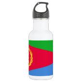 Eritrea Vlag Waterfles (Voorkant)