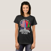 Eritrees Amerikaan We kennen de vlag van Eritrea T-shirt (Voorkant volledig)
