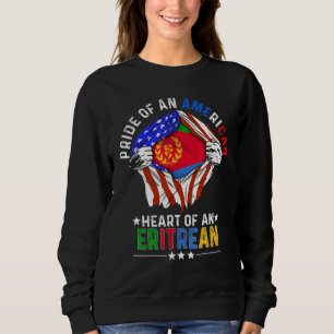 Eritrees-Amerikaans Amerika trots Buitenland Eritr Trui