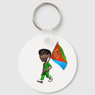 Eritrese jongen sleutelhanger