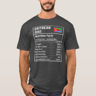 Eritrese pap Nutrition schrijft over Eritrea T-shirt