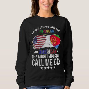 Eritrese Papa Vaderdag Papa Eritrees Amerikaan Trui