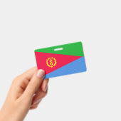 Eritrese vlag badge (Handheld)